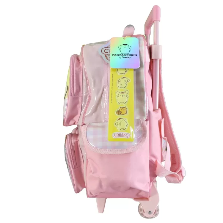 Mochila Escolar 2026 Pompompurin 16" con Carro Art.SR3602